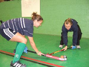 Hamburg 2007 - European Indoor Championships - Chloe and Lisa (2)